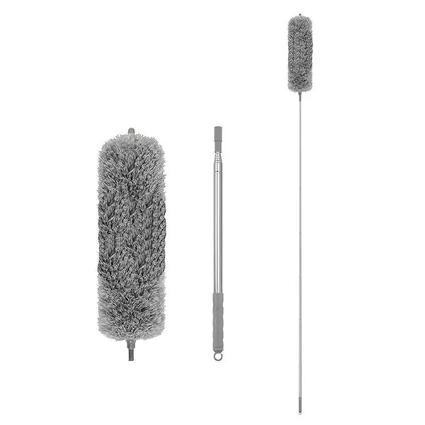 Microfiber Feather Duster Extendable Duster with 100 inches Extra Long Pole